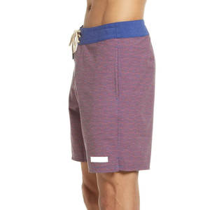 Shorts de bain pour hommes, imprimé vague océanique poussiéreuse, protection solaire UPF 50+, séchage rapide, respirant, coupe-vent, écologique, imperméable - Product Image 4