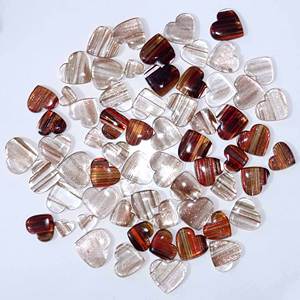 Venta al por mayor de corazones de ágata roja hechos a mano de cristal con cornalina MiNi corazón para decoración y regalos fengshui - Product Image 1