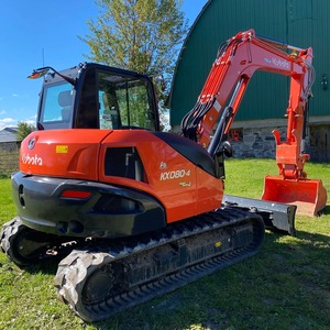 K080-4 KUBOTA Multipurpose 8 Ton Excavator Works Original Japan Used U56-5 5 ton Mini Crawler Digger CE Kubota Engine brandnew - Product Image 1