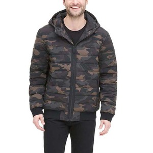Thick <b>Camo</b> Bubble Hight Quality Wholesale Winter Outdoor Custom Logo Men Puffer <b>Jacket</b> With Hood Windbreaker High Street <b>Jacket</b> - Product Image 1