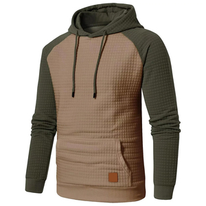 Prix Abordables – Nouveaux Sweats à Capuche Hiver Respirants en Polaire Brodés Couleur Unie pour Hommes – Pulls de Haute Qualité en Tissu 220g avec Col Rond - Product Image 3