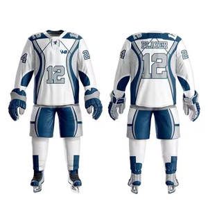 Uniforme de Hockey sobre Hielo de Último Diseño, Alta Calidad, Transpirable, Nuevo, Personalizable, Tela de Poliéster - Product Image 1