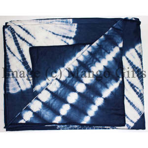 Edredón Delgado de Algodón Teñido a Mano, Bordado, Liso, Tamaño Super King, Suave y Lavable para Uso Doméstico - Product Image 2
