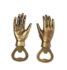 Ouvre-bouteille en métal antique en forme de plume, ouvre-bière de qualité durable, poli à la main, excellent cadeau pour les barmans et les bars à domicile - Product Image 3