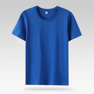 Summer Men T Shirt Short Sleeve O-Neck Casual Tops.100% Cotton Basic Tees Solid Colors Summer 2025 - Product Image 4