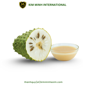 Kim Minh International Sugar-Free Frozen Soursop/Guanabana Puree in Bulk Packaging Vietnam's <b>Fruit</b> & <b>Vegetable</b> <b>Juice</b> - Product Image 2