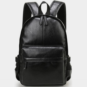 Mochilas informales de cuero para ordenador portátil para mujer, bolsos universitarios antirrobo, mochilas de moda para niños, bolsos de cuero PU Unisex de alta calidad - Product Image 2