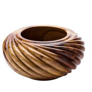 ชามไม้ ทำจากไม้กระถินเทศแท้ เป็นมิตรกับสิ่งแวดล้อม ขัดเงา ชามไม้ขนาดเล็ก สามารถออกแบบเองได้ - Product Image 4