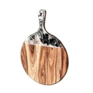 Utensilios de cocina Tabla de cortar multifuncional Tabla de cortar sostenible respetuosa con el medio ambiente Tabla de cortar de madera de acacia Uso diario - Product Image 5