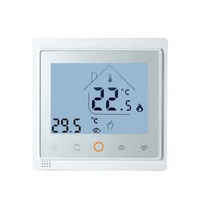Thermostat numérique programmable WIFI en option pour ventilo-convecteur Telin/OEM AC603F 220V/24V, économie d'énergie, ignifuge PC+ABS