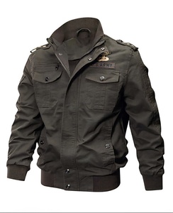 เสื้อแจ็คเก็ตวาร์ซิตี้ผู้ชายแบบลำลองสั่งทำพิเศษ คอตั้ง คุณภาพพรีเมียม มีให้เลือกหลายสี - Product Image 2