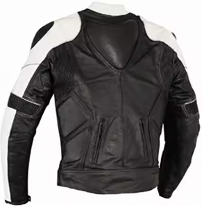 แจ็กเก็ตหนังมอเตอร์ไซค์สำหรับแข่งได้รับการรับรอง CE พร้อมโลโก้ที่กำหนดเองระบายอากาศและกันลมสำหรับถนนขนาดพิเศษ - Product Image 2