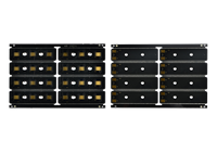 Carte de circuit imprimé en aluminium à double face Kerui à 2 couches pour éclairage LED, conductivité thermique élevée, fabricant de cartes de circuit imprimé MCPCB
