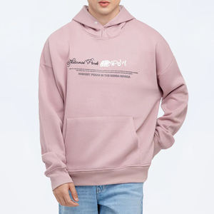 เสื้อฮู้ดโอเวอร์ไซส์สำหรับผู้ชายเสื้อมีฮู้ดผ้าฝ้ายหนาทรงหลวมดีไซน์แบบพรีเมี่ยม - Product Image 6