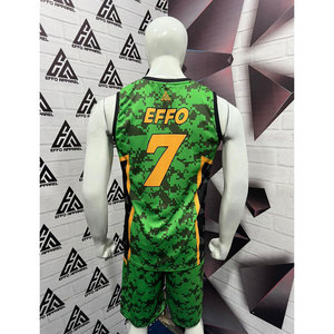 Uniforme de Baloncesto Personalizado al por Mayor de Primera Calidad con Diseño Único para Hombre/Mujer, Sublimación OEM - Product Image 2