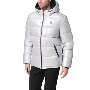 Factory Direct Sale Winter Stand Puffer Jackets Waterproof Private Label Low MOQ <b>Top</b> Selling Long Sleeves <b>Men</b> Customized Colors - Product Image 3