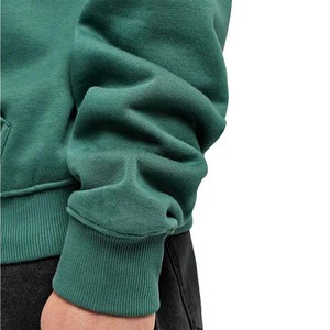 Sudadera con capucha con estampado de soplo personalizado 300gsm estilo casual para otoño bordado y serigrafía cremallera algodón polar sudaderas con capucha para hombre - Product Image 3