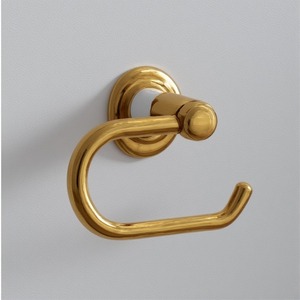 Porte-papier hygiénique élégant en métal avec surface plaquée argent Artisan conçu pour les intérieurs décoratifs - Product Image 2