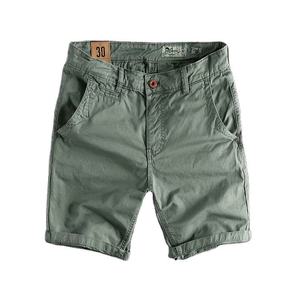 Men's Casual <b>Cargo</b> Shorts Mid Waist Plain Dyed Spandex/Polyester Breathable - Product Image 2