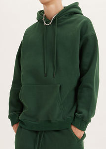 เสื้อกันหนาวมีฮู้ดสำหรับผู้ชาย, ผ้าฝ้าย100% ผสมมีฮู้ดพื้นฐานพื้นฐานการปัก3D ออกกำลังกายในฤดูหนาว - Product Image 5