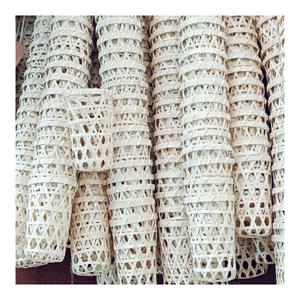 Handcrafted Bamboo Cup <b>Basket</b> With Carrying Strap Ideal For Reusable Drinks Storage Sustainable Woven Design For Daily Use - Product Image 2