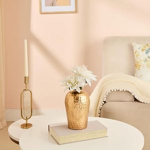 Florero de Estilo Costero Moderno, Diseño Compacto de Hierro, Fácil de Limpiar, Resistente al Óxido, Decoración Navideña para Exhibición en el Suelo - Product Image 4