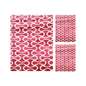 Alfombra Moderna Shufu de Alta Calidad con Patrón Abstracto Brillante, Pelo Mediano, Base de Poliéster Antideslizante, Material Hipoalergénico - Product Image 2