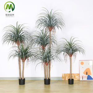 Árbol de sangre de dragón verde, planta <span class=keywords><strong>Tropical</strong></span> Artificial, sala de estar interior, decoración en maceta de plástico, árbol de imitación de interior duradero - Product Image 1