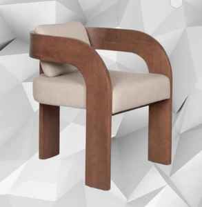 เก้าอี้ไม้สัก เก้าอี้นั่งเล่น เก้าอี้สไตล์มินิมอล - Product Image 4