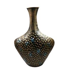 แจกันเหล็กขายดี ผลิตในอินเดีย แจกันดอกไม้โลหะแบบใหม่ พร้อมเคลือบเงา - Product Image 4