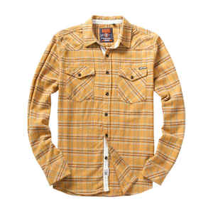 เสื้อเชิ้ตย้อมผ้าคอตตอนแขนยาวระบายอากาศได้สำหรับผู้ชายแฟชั่น100% - Product Image 3