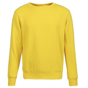 Sweat-shirt à col rond de couleur unie le plus vendu pour hommes confortable et décontracté pour les sweats à capuche de printemps - Product Image 4