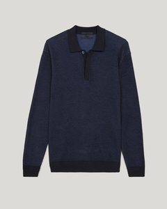 เสื้อโปโลสำหรับผู้ชายผ้าระบายอากาศได้ดีเข้ารูปผ้าฝ้าย100% มีสไตล์มีกระดุมสองเม็ดเลือกโลโก้ได้ตามต้องการ - Product Image 5