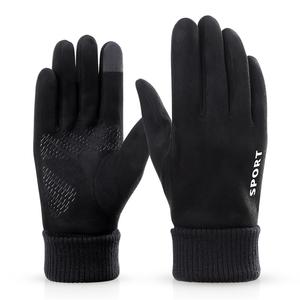 Custom Women's Sport <b>Gloves</b> for Daily Use Plain Style for Winter Bicycle Riding and for Touch <b>Phone</b> Features - Product Image 4