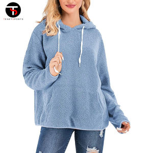 เสื้อฮู้ดตัวหลวมสำหรับผู้หญิงเสื้อผ้ายาวน้ำหนักเบาและขายดีใน2025ออกแบบโลโก้ได้ตามต้องการ - Product Image 4