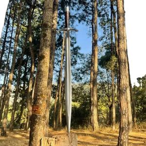 ดาบล่าสัตว์ทำมือ ราคาถูก ผลิตจากเหล็กกล้าไร้สนิม คุณภาพพรีเมียม ใบมีดคม ด้ามเต็ม แบบฟูลแทง S/d - Product Image 2