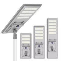 Pengontrol MPPT lampu jalan pintar untuk tempat parkir, lampu surya 200lm/w, manufaktur lampu surya tahan air IP65