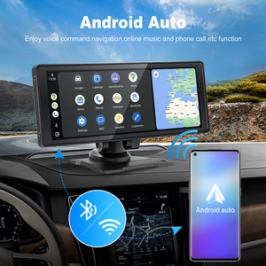 10.26 inch IPS cảm ứng xe màn hình DVR <span class=keywords><strong>Blackbox</strong></span> không dây Carplay <span class=keywords><strong>Android</strong></span> xách tay MP5 đa phương tiện <span class=keywords><strong>GPS</strong></span> phổ <span class=keywords><strong>Car</strong></span> DVD Player - Product Image 4