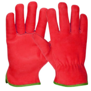 Service OEM Meilleurs gants de travail en cuir de chèvre de vache Gants de conducteur Anti-coupure Anti-impact Fonctions Gants de sécurité générale - Product Image 5