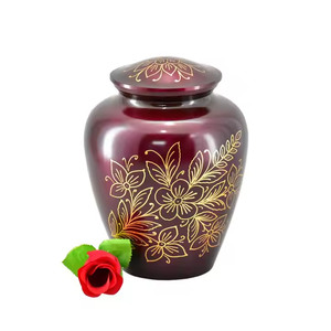 Urna Funeraria de Metal Estilo Americano, de Latón, con Capacidad para 200 Pulgadas Cúbicas, para Cenizas Humanas Adultas, la Más Vendida para Vendedores B2B - Product Image 5