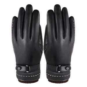 Nouveau produit Fournisseur d'usine Gants d'hiver pour femmes Gants de conduite en cuir pour hommes Gants en cuir non doublés - Product Image 2