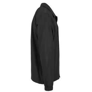 เสื้อโค้ทแจ็กเก็ตผู้ชายผ้าโพลีเอสเตอร์สีพื้นสีดำล้วนเสื้อกันลมแขนยาวมีกระดุมเสื้อแจ็คเก็ตกลางแจ้งน้ำหนักเบา - Product Image 6