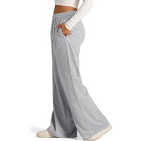 Pantalones de chándal sueltos para mujer, pantalones deportivos informales con bolsillos de cintura alta para correr, pantalones de entrenamiento Active Lounge, pantalones cargo para mujer