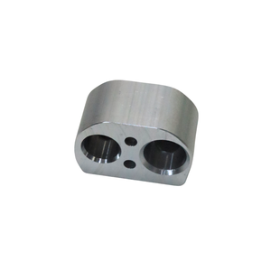 Tùy chỉnh <span class=keywords><strong>CNC</strong></span> gia công nhôm mặt bích khối a6063 kết nối với dịch vụ OEM - Product Image 3