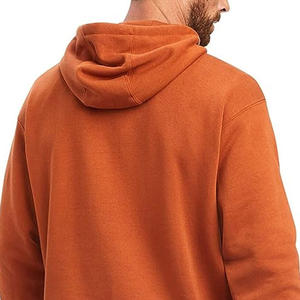 100% pur qualité coton fait hommes sweats à capuche Top qualité fabrication confortable tissu hommes vêtements décontractés hommes pull à capuche - Product Image 5
