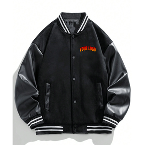 Uniformes de baseball personnalisés en chenille 100% laine avec broderie personnalisée et vestes de baseball en coton de couleur personnalisée pour plus de confort - Product Image 1