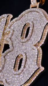 Pendentif HipHop personnalisé personnalisé pendentif en argent sterling 925 testeur de passe VVS Moissanite diamant bijoux fins pendentifs et breloques - Product Image 2