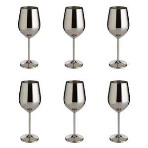 Verre à cocktail en acier inoxydable de conception standard avec paille, gobelet à boisson, accessoire en cuivre miroir doré - Product Image 6