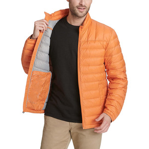 Ventes en gros tendance de l'industrie 2025, manteaux matelassés élégants pour hommes, veste gonflée en nylon, veste d'hiver chaude pour hommes, livraison DDP - Product Image 1