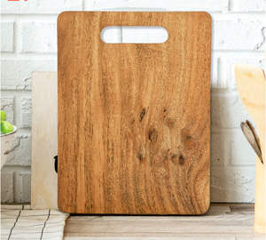 Bloque de cortar de madera Premium para uso en la cocina - Product Image 3